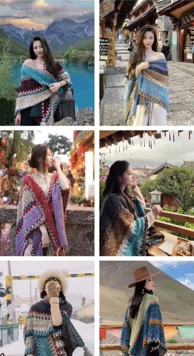 Nature Women Shawl